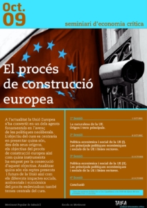 El procés de construcció europea - Sabadell 2009