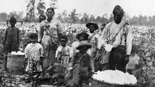 Imagen esclavitud algodón