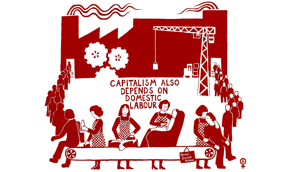 Imatge: capitalism also depends on domestic labour